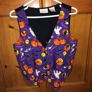 Vintage Basic Editions Halloween vest
